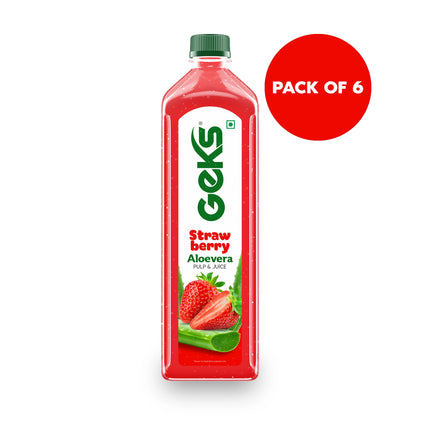 Strawberry and Aloevera - 1 Ltr