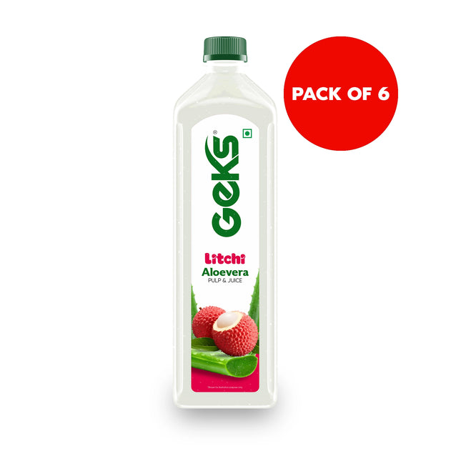 Litchi and Aloevera Juice - 1 Ltr