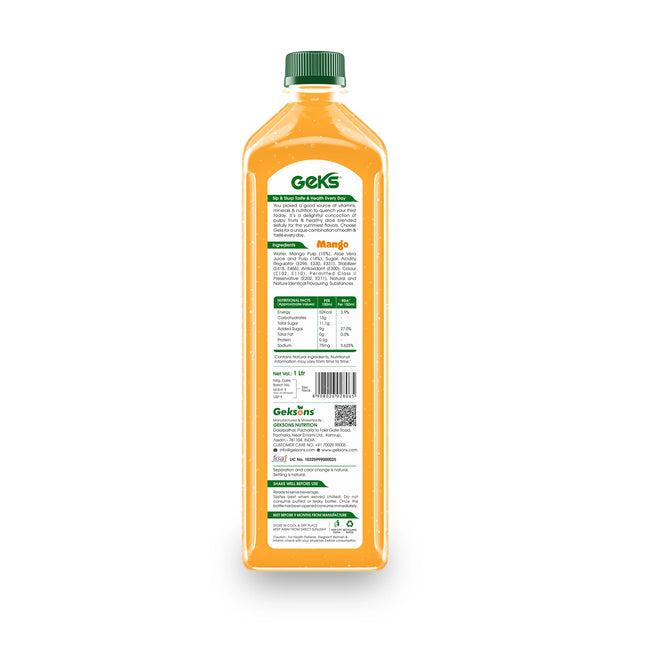 Mango and Aloevera Juice - 1 Ltr