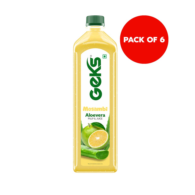 Mosambi and Aloevera Juice - 1 Ltr