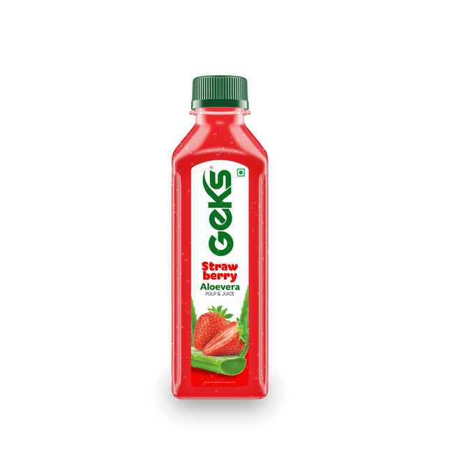 Strawberry and Aloevera Juice - 300ml