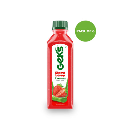Strawberry and Aloevera Juice - 300ml